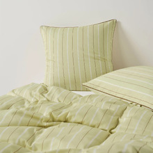 Stripe Kiera Cotton Sateen European Pillowcase